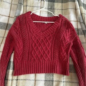 American eagle sweater cropped / size medium